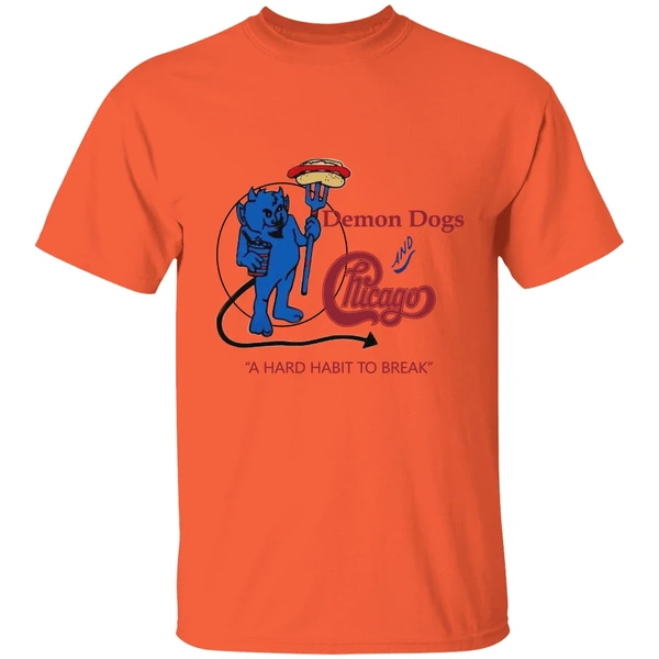 Demon Dogs And Chicago A Hard Habit To Break Evil Shirt - Image 5