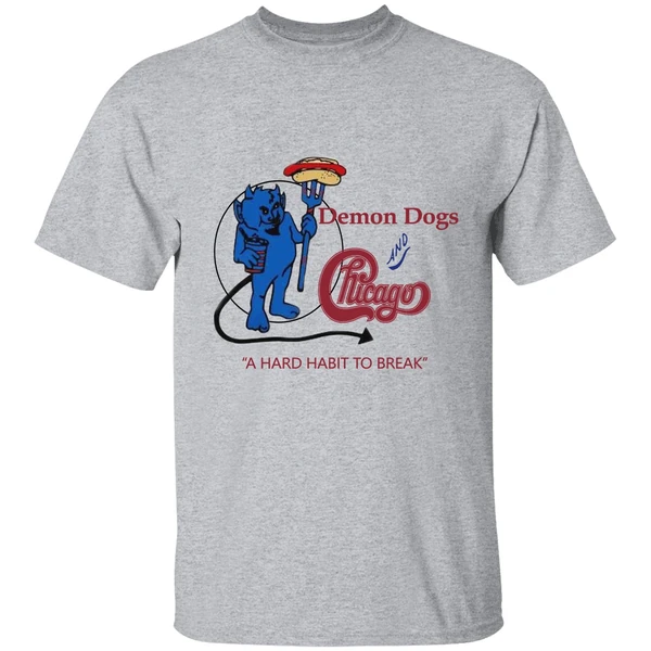 Demon Dogs And Chicago A Hard Habit To Break Evil Shirt - Image 8