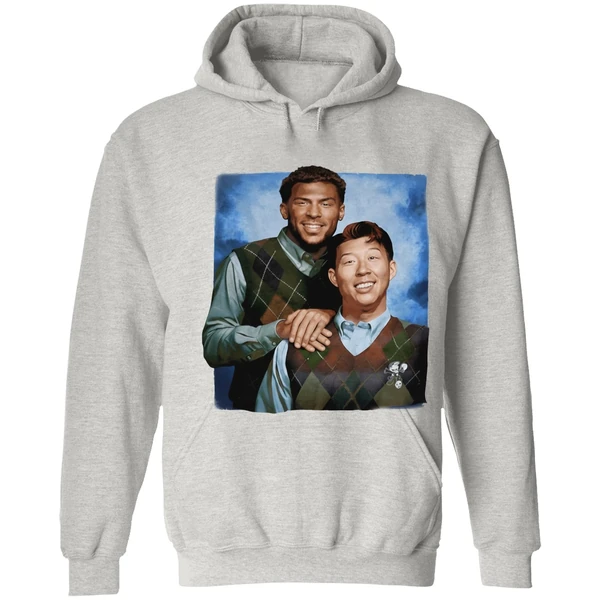 Denis Bouanga And Son Heung Min Los Angeles Fc Step Brothers Hoodie - Image 7