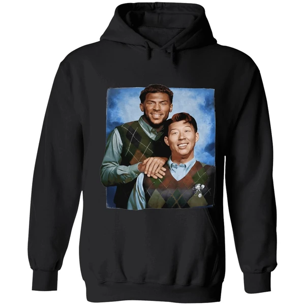 Denis Bouanga And Son Heung Min Los Angeles Fc Step Brothers Hoodie - Image 8
