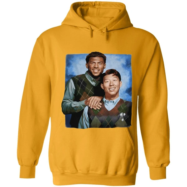 Denis Bouanga And Son Heung Min Los Angeles Fc Step Brothers Hoodie - Image 9