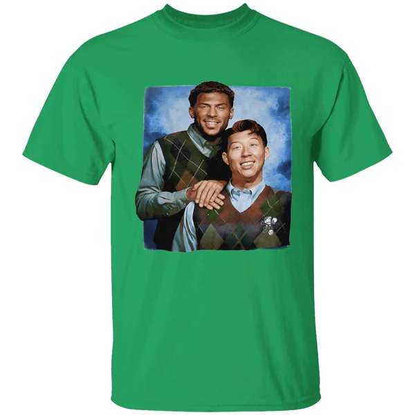 Denis Bouanga And Son Heung Min Los Angeles Fc Step Brothers Shirt - Image 2