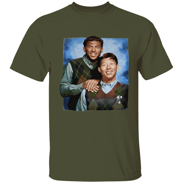 Denis Bouanga And Son Heung Min Los Angeles Fc Step Brothers Shirt - Image 4
