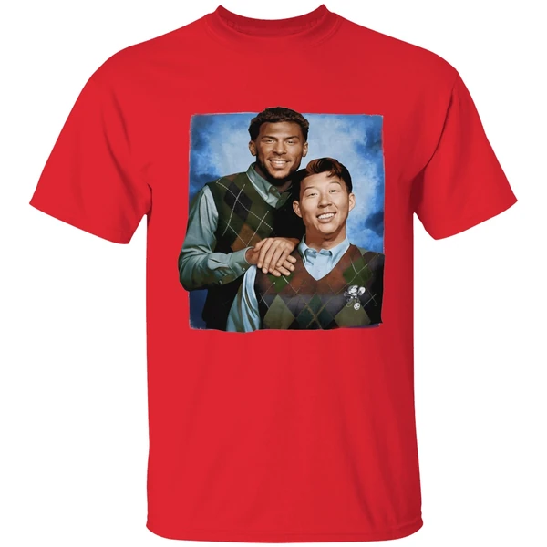 Denis Bouanga And Son Heung Min Los Angeles Fc Step Brothers Shirt - Image 7