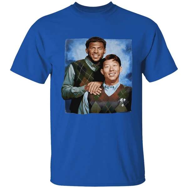 Denis Bouanga And Son Heung Min Los Angeles Fc Step Brothers Shirt - Image 8