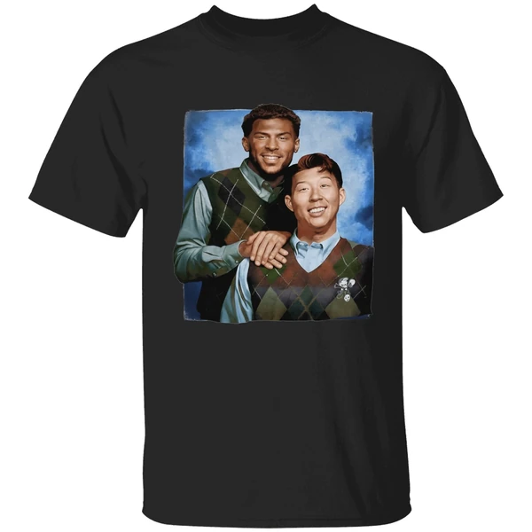 Denis Bouanga And Son Heung Min Los Angeles Fc Step Brothers Shirt - Image 9
