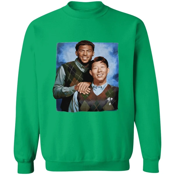 Denis Bouanga And Son Heung Min Los Angeles Fc Step Brothers Sweatshirt - Image 2