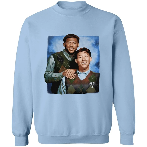 Denis Bouanga And Son Heung Min Los Angeles Fc Step Brothers Sweatshirt - Image 3