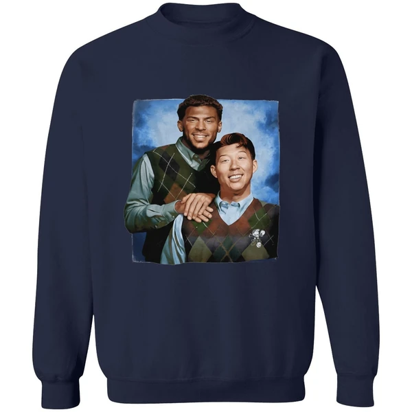 Denis Bouanga And Son Heung Min Los Angeles Fc Step Brothers Sweatshirt - Image 5