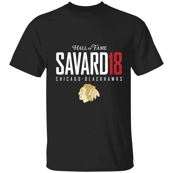 Denis Savard 18 Hall Of Fame Chicago Blackhawks Shirt