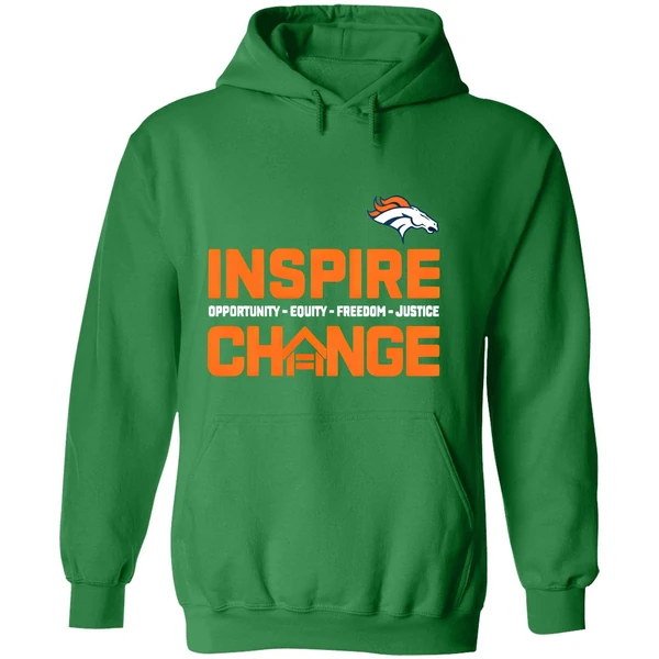 Denver Broncos 2025 26 Inspire Change Freedom Justice Hoodie - Image 2