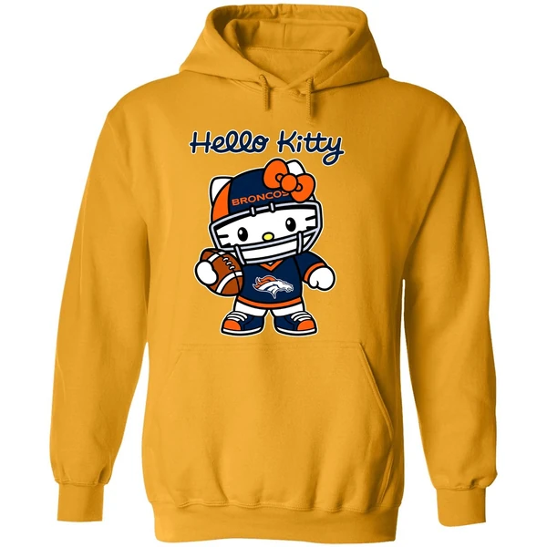 Denver Broncos Hello Kitty Hoodie