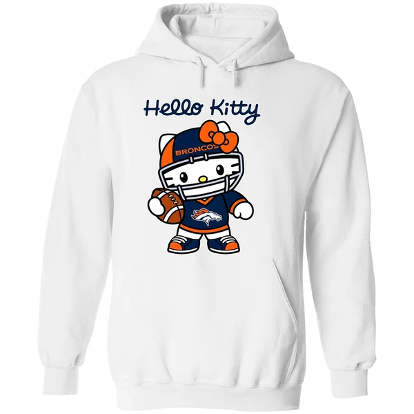 Denver Broncos Hello Kitty Hoodie - Image 8