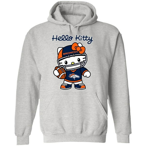 Denver Broncos Hello Kitty Hoodie - Image 9