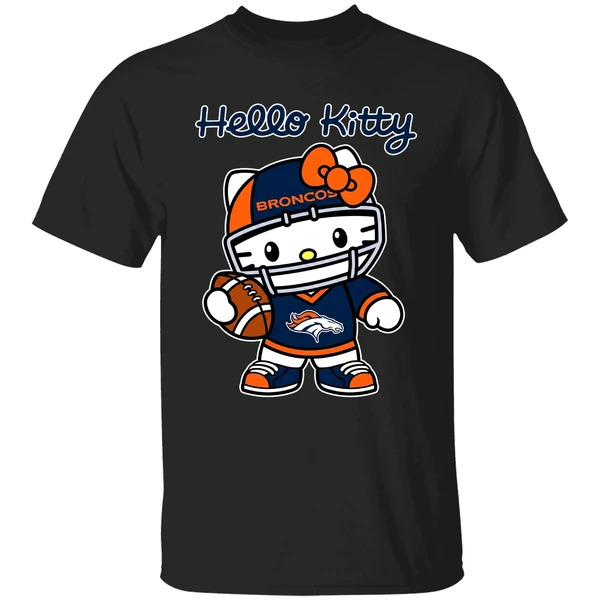Denver Broncos Hello Kitty Shirt