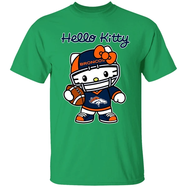 Denver Broncos Hello Kitty Shirt - Image 2