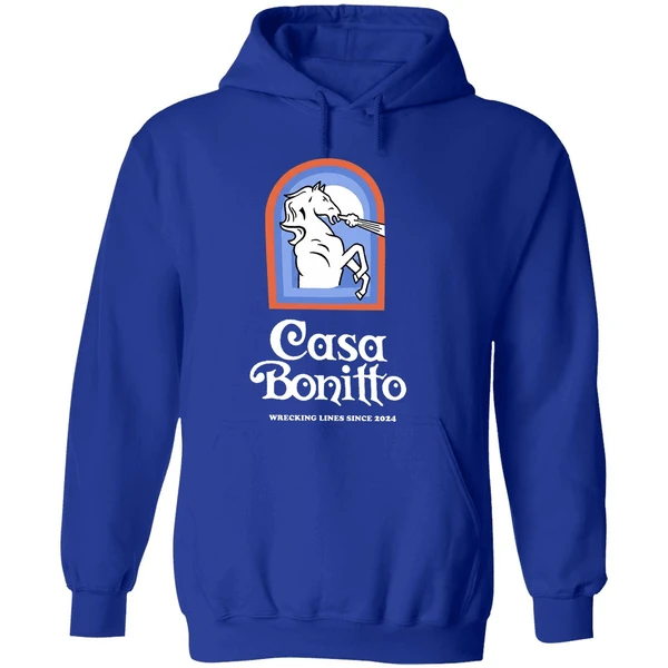 Denver Broncos Nfl Casa Bonitto Lines Hoodie - Image 7