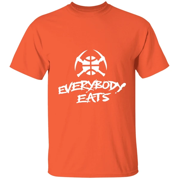 denver nuggets everybody eats shirt orange