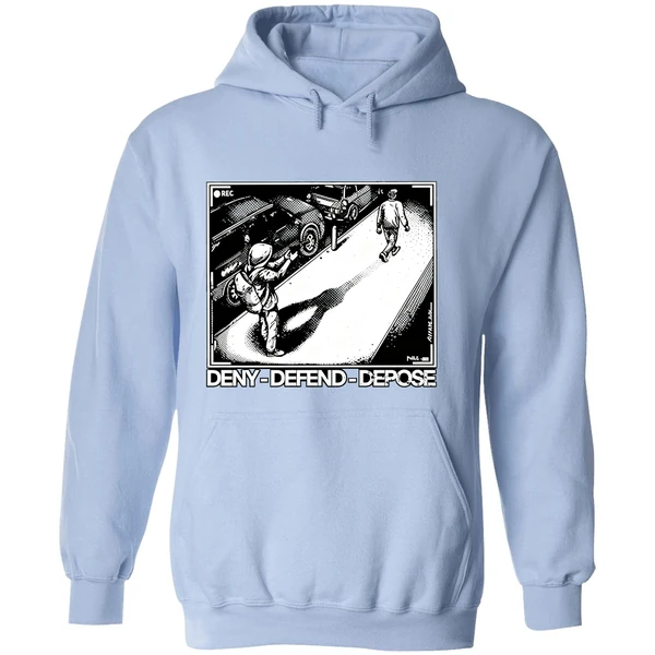 Deny Defend Depose Shooting Camera Hoodie - Image 4
