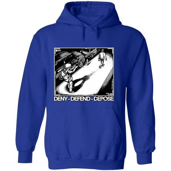 Deny Defend Depose Shooting Camera Hoodie - Image 7