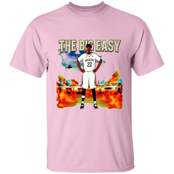 Derik Queen The Big Easy New Orleans Pelicans Basketball Shirt Derik Queen The Big Easy New Orleans Pelicans Basketball Shirt