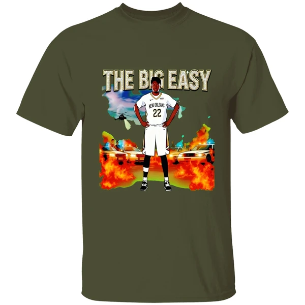 Derik Queen The Big Easy New Orleans Pelicans Basketball Shirt - Image 3