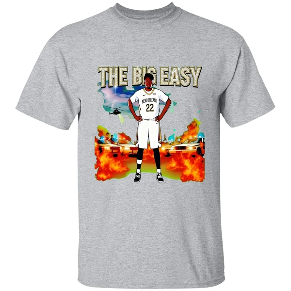 Derik Queen The Big Easy New Orleans Pelicans Basketball Shirt