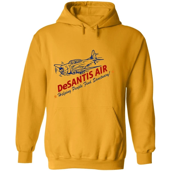 Desantis Air Helping People Find Sanctuary Hoodie
