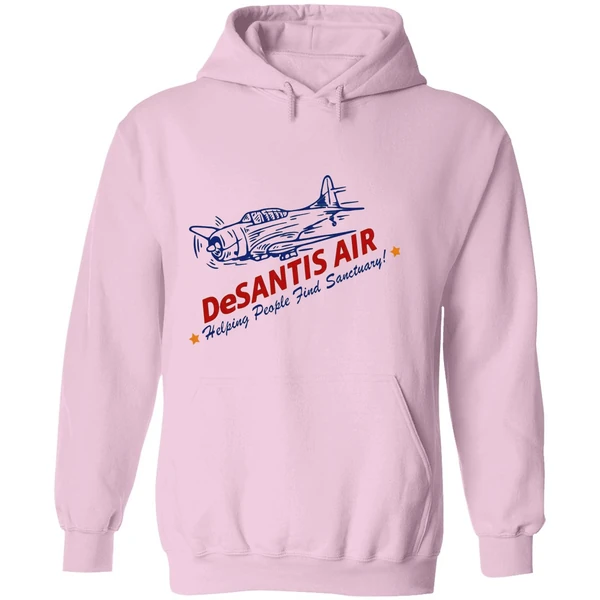Desantis Air Helping People Find Sanctuary Hoodie - Image 5