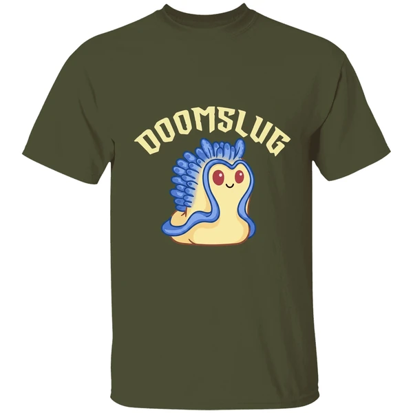design doomslug shirt militarygreen