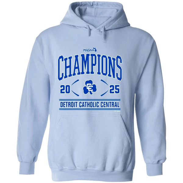 Detroit Catholic Central 2025 Mhsaa Football Division 1 Champions Hoodie - Image 4