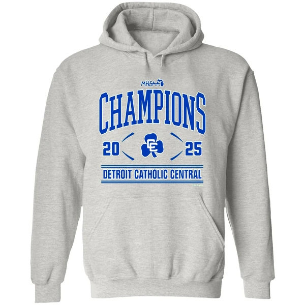 Detroit Catholic Central 2025 Mhsaa Football Division 1 Champions Hoodie - Image 9