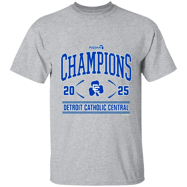 Detroit Catholic Central 2025 Mhsaa Football Division 1 Champions Shirt - Image 6