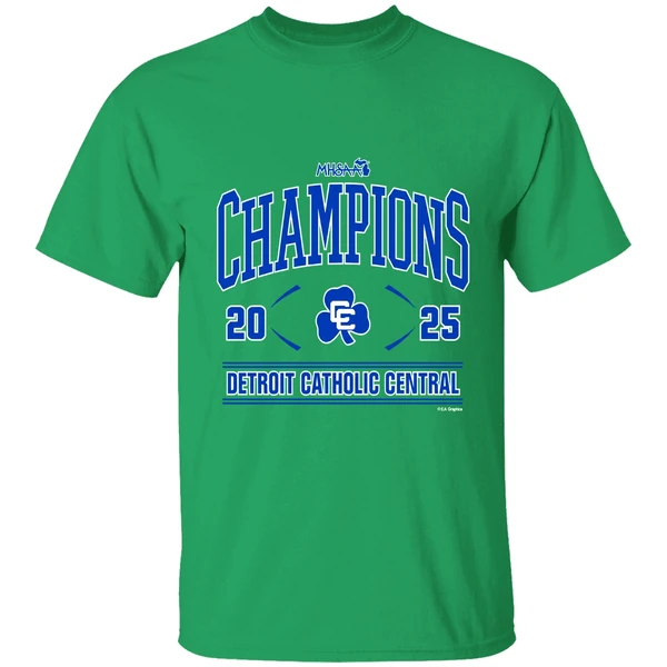Detroit Catholic Central 2025 Mhsaa Football Division 1 Champions Shirt - Image 8