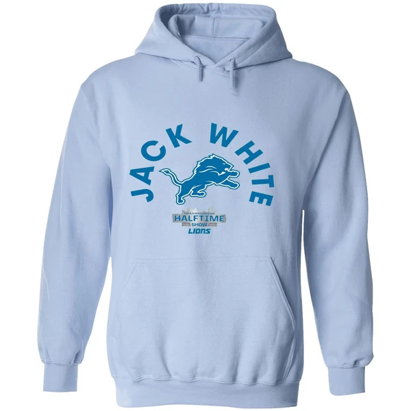 Detroit Lions Jack White Thanksgiving Halftime Show Guitar Hoodie - Image 4