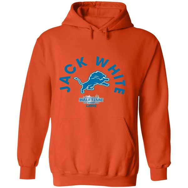 Detroit Lions Jack White Thanksgiving Halftime Show Guitar Hoodie - Image 6