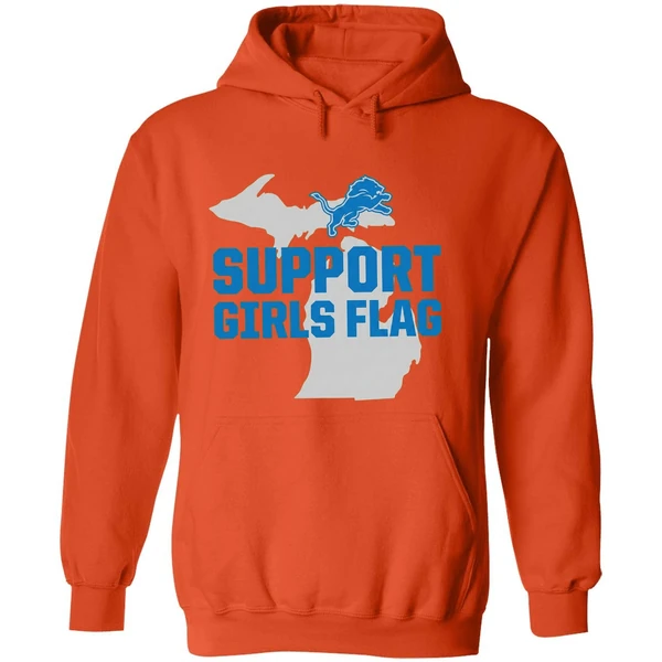 Detroit Lions Support Girls Flag Hoodie - Image 6
