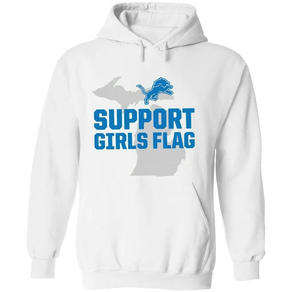 Detroit Lions Support Girls Flag Hoodie - Image 8