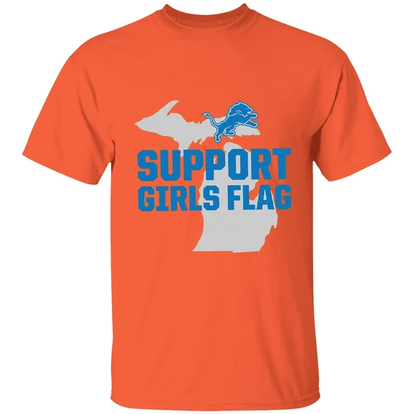 Detroit Lions Support Girls Flag Shirt - Image 6