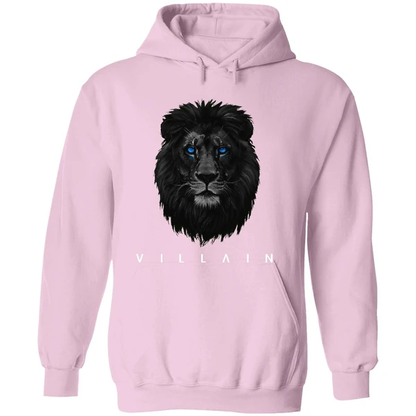 Detroit Lions Villain Lion Head Logo Hoodie - Image 5