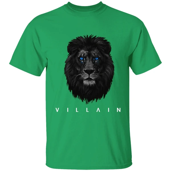 Detroit Lions Villain Lion Head Logo Shirt - Image 2