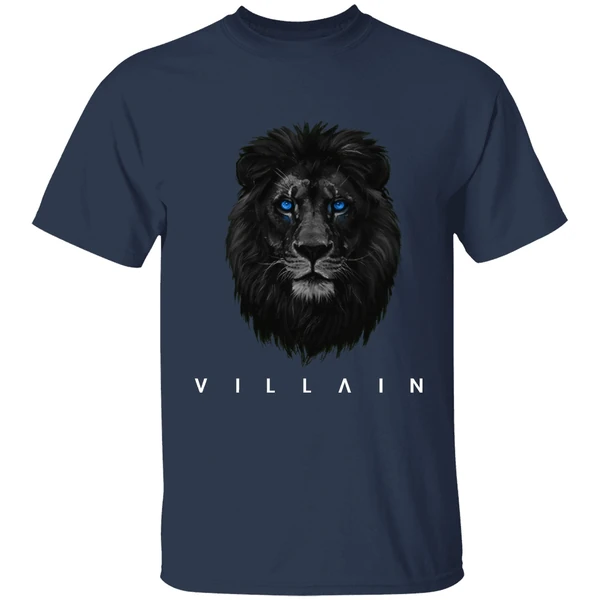 Detroit Lions Villain Lion Head Logo Shirt - Image 5