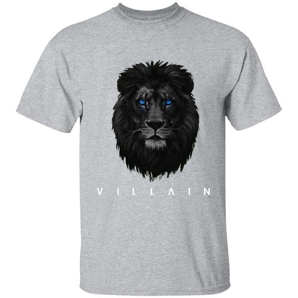 Detroit Lions Villain Lion Head Logo Shirt - Image 9