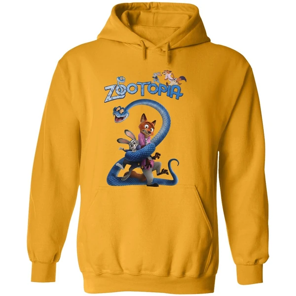 Detroit Lions Zootopia 2 Hopp And Wilde 2025 Christmas Two Sided Hoodie