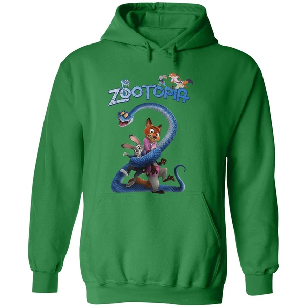Detroit Lions Zootopia 2 Hopp And Wilde 2025 Christmas Two Sided Hoodie - Image 2