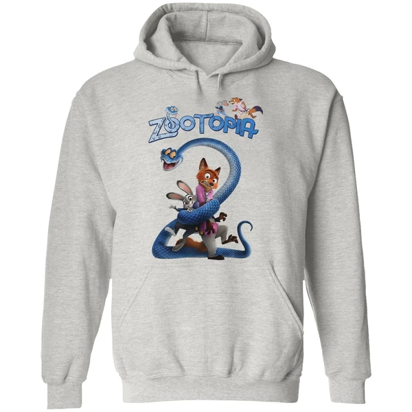 Detroit Lions Zootopia 2 Hopp And Wilde 2025 Christmas Two Sided Hoodie - Image 9