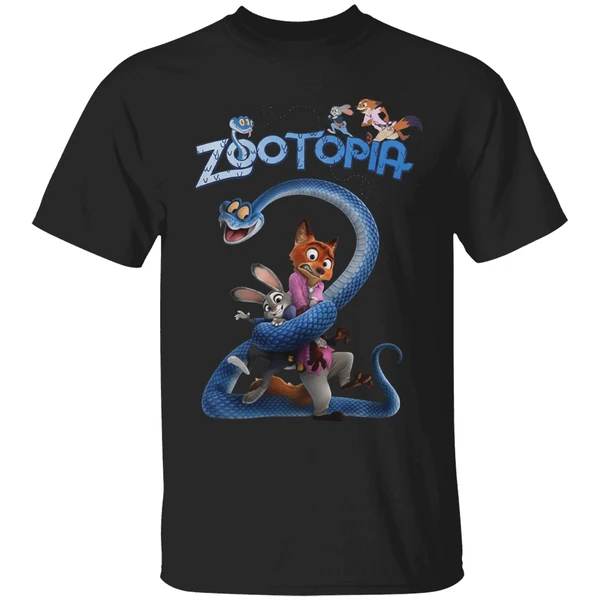Detroit Lions Zootopia 2 Hopp And Wilde 2025 Christmas Two Sided Shirt - Image 7