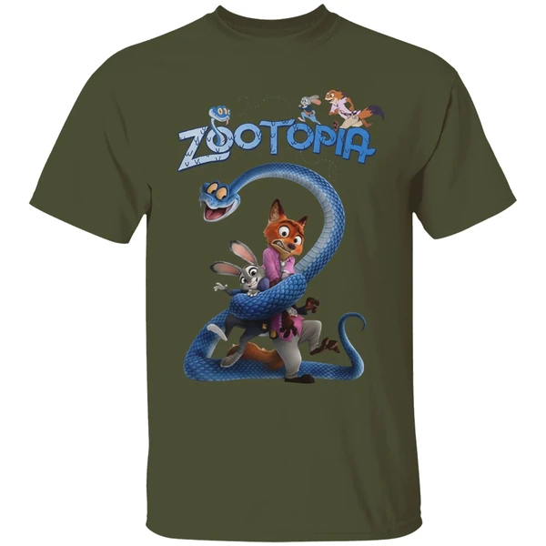 Detroit Lions Zootopia 2 Hopp And Wilde 2025 Christmas Two Sided Shirt - Image 9