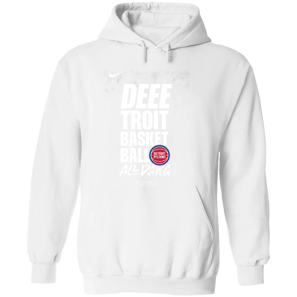 Detroit Pistons 2026 Nba Playoffs Detroit Basketball All Dawg Hoodie - Image 8