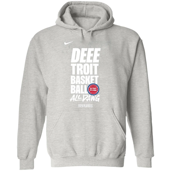 Detroit Pistons 2026 Nba Playoffs Detroit Basketball All Dawg Hoodie - Image 9